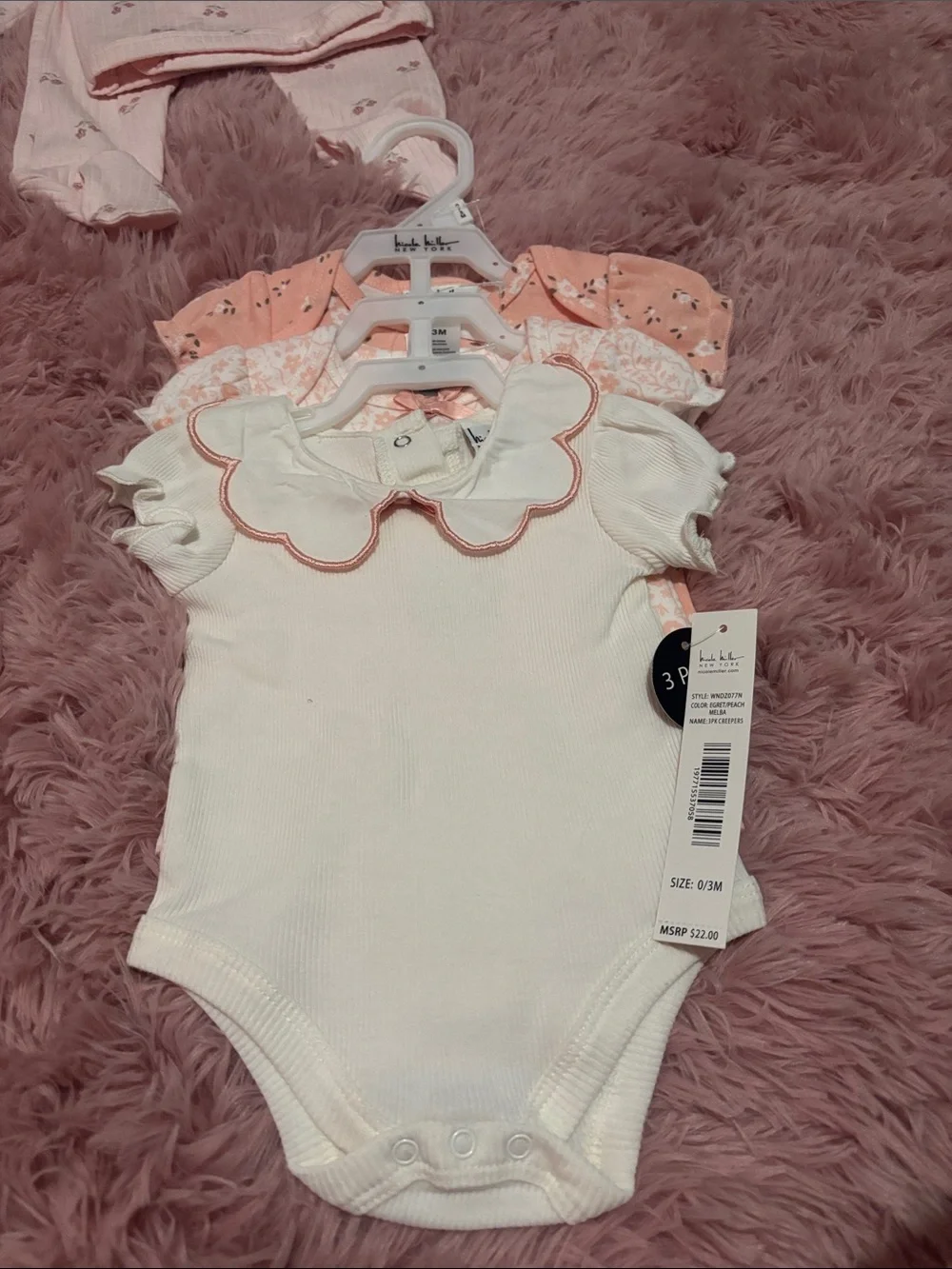0-3 Month baby girl clothes bundle